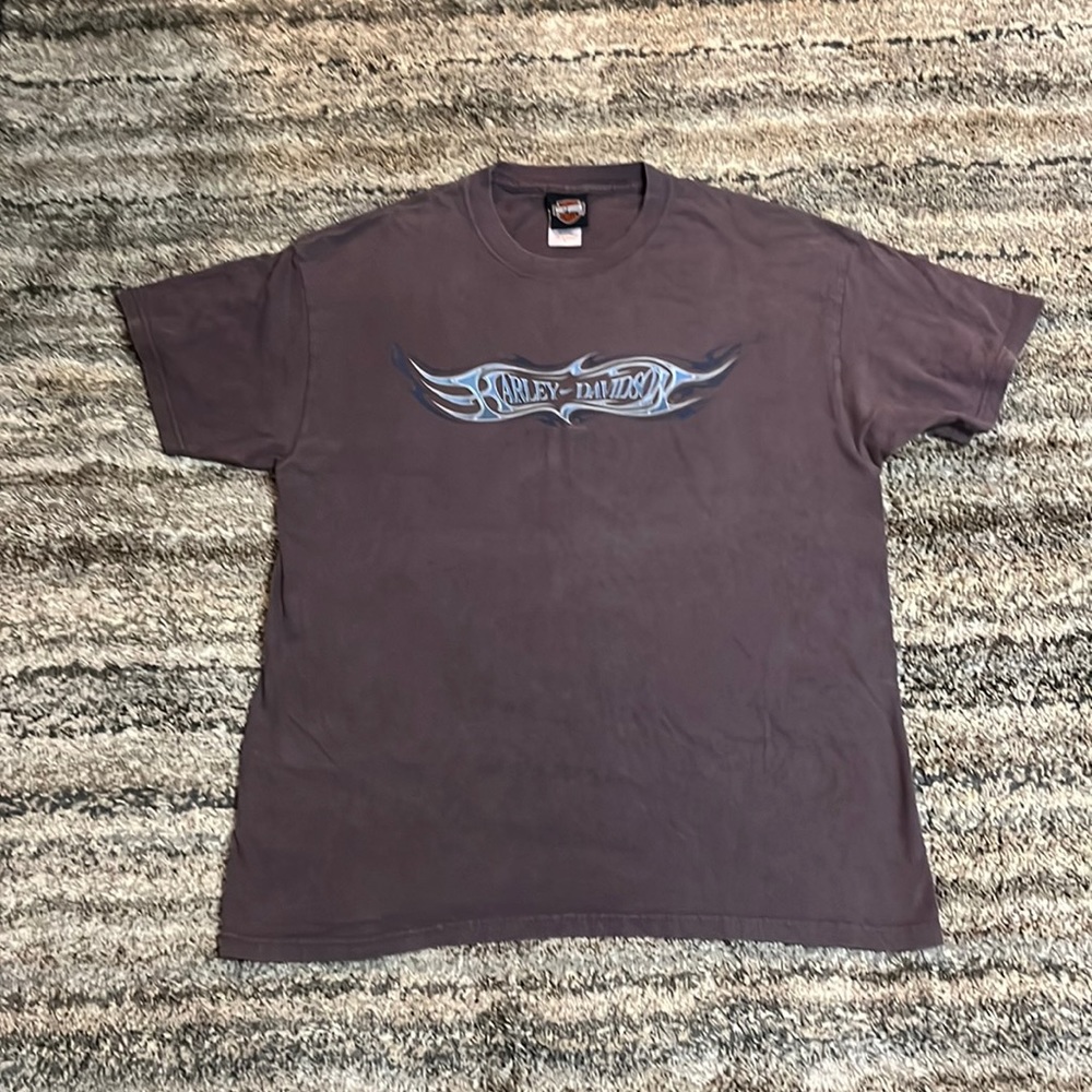 Purple Gainesville Florida Harley-Davidson Graphic Tee